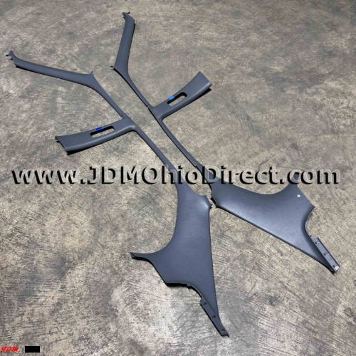 JDM EK3 Civic Ferio ViRS ABC Pillar Full Trim Panel Set 